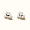 thumbnail image 1 of 2PCS Toothbrush Head Cover Cat Shape Travel Toothbrush Protector Cap Travel Brush Pod Case Portable Toothbrush Cap Clip Cover 2PCS White, 1 of 6