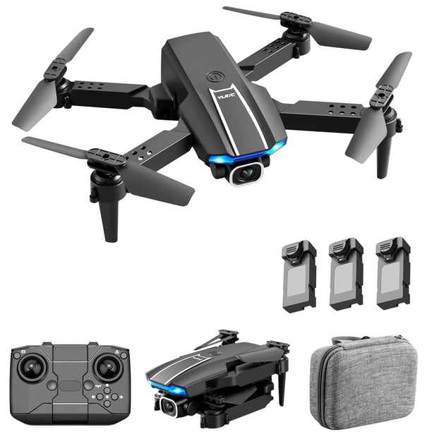 Pisexur Electrónica para Hombres Mini Drone con Cámara FPV HD 1080P Juguetes de Control Remoto Regalos para Niños Niñas con Retención de Altitud Modo Sin Cabeza Ajuste de Velocidad de Arranque (Bater