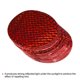 thumbnail image 3 of Dispositivos reflectantes para asustar aves Uxcell autoadhesivos para mantener alejadas a las aves reflector rojo, 3 of 5