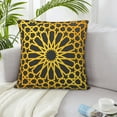 thumbnail image 6 of ZICANCN Decorative Throw Pillow Covers , Pattern Design Couch Sofa Decorative Knit Pillow Covers for Living Room Farmhouse 16"x16", 6 of 8