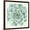 Brown Frame, variant on Art.com Verdant Succulent I Art Print by Victoria Borges, 16" x 16"