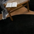 thumbnail image 2 of Teppich Homes Soft Brown Geometric Pattern Area Rug 7x10 - Tufted Wool Carpet for Hallway And Living Room, 2 of 7