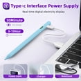 thumbnail image 4 of Stylus Pen For iPad Touch Pen for Android iPad Accessories for Apple Pencil Universal Stylus Pen With Digital Power Display black, 4 of 6