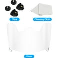 thumbnail image 7 of Clear Football Visor for Adults & Youth - Eye Shield with Easy Install Football Visor Clips for Helmet Protection, 7 of 7