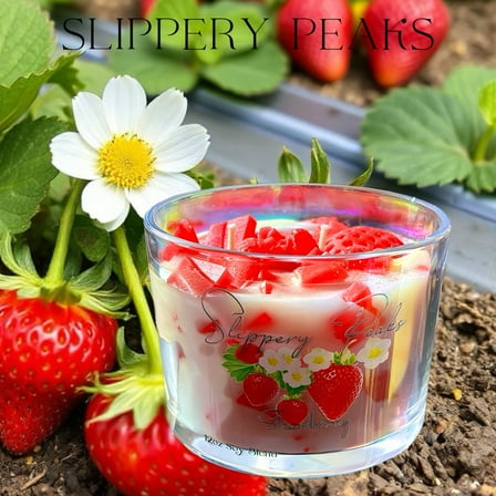 12oz Strawberry Candle