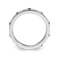thumbnail image 5 of 1/5 Carat (ctw) Lab Created Ruby Band Stackable Ring in Sterling Silver, 5 of 5