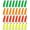 Mixed 4 Single Colors-32pcs, variant on Peg Floats Fishing Bobbers, Foam Cigar Fishing Floats Bobbers Catfish Floats Slip Fishing Cork Bobbers with Pipe Plug for Catfish Santee Rig Freshwater Saltwater Fishing