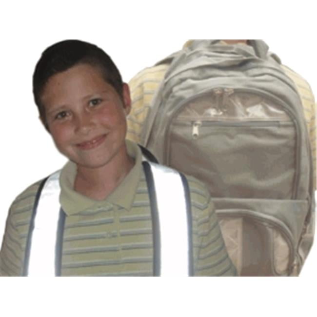 Black reflective backpack online