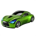 thumbnail image 1 of SHARE SUNSHINE Souris Sans Fil, Souris d'Ordinateur en Forme de Voiture 2.4GHz, Souris Optique Sans Fil avec Récepteur USB pour Ordinateur Portable PC, Vert, 1 of 8