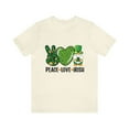 thumbnail image 2 of Peace Love Irish Gnome Unisex Jersey Short Sleeve Tee, 2 of 10
