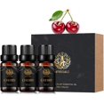 thumbnail image 4 of 100% Pure Cherry Essential Oil for Humidifier, 3x10ml Aromatherapy Essential Oil Cherry for Diffuser, Cherry Oil for Candle Making, 4 of 6