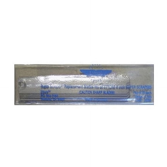 Ergotec Scraper Replacement Blades 4'', Pack of 10