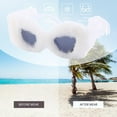 thumbnail image 2 of Gafas de sol de peludas de felpa Punk ligeras novedad gafas suaves duraderas para Blanco Yuyangstore Gafas de sol de felpa, 2 of 8