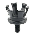 thumbnail image 3 of LOVIVER 1/4" Crown Design Seat Screw Bolts Nuts Knob Cover for Black 01, 3 of 8