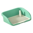 thumbnail image 4 of Pet Training Toilet Urinal Dog Litter Tray Keep Paws Medium Large Dogs and Floors Clean L Green, 4 of 9