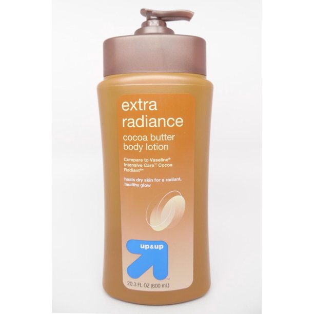 Up & Up Extra Radiance Cocoa Butter Body Lotion, Rich NonGreasy 20.3