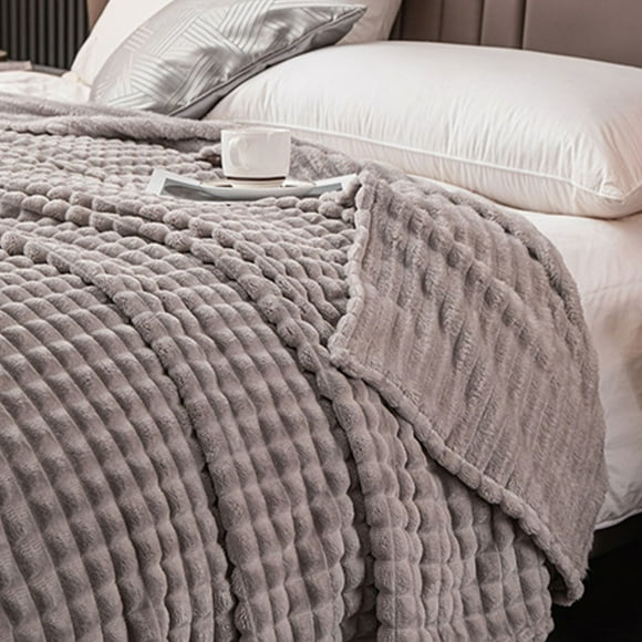 Xihbxyly Manta de Franela de Poliéster Suave, Ligera y Cálida, Ideal para Cama, Sofá, Viajes, Relax En Casa, Ideal Como Regalo. Tamaño: 78,7 X 70,8 Pulgadas.