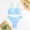 Blue, variant on Sexy Leopard Micro Bikini 2026 Women Swimsuit Female Swimwear High Waist Bikinis Sets Bandeau Beach Wear Bathing Suit