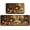 Wine, variant on 2 Piece Wine Kitchen Rug Set, 3D Wine Glasses Kitchen Rugs and Mats Non Skid Washable Absorbent Kitchen Floor Decor Mat 17"x 47"+17"x 30"