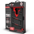 thumbnail image 6 of Zizo BOLT Series compatible with LG V30 Case Military Grade Drop Tested with Tempered Glass Screen Protector, Holster LG V35 ThinQ Case BLACK RED, 6 of 9