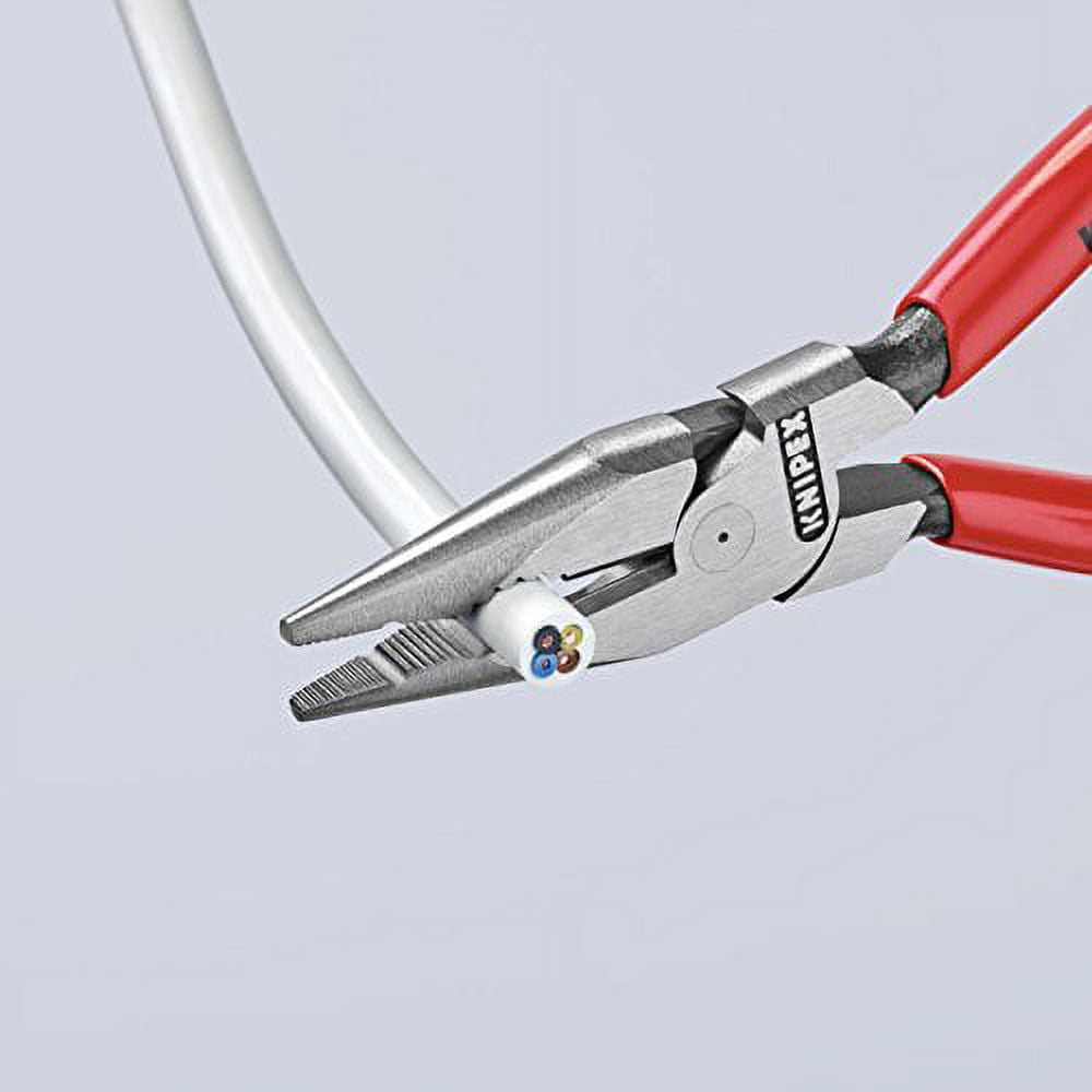 Knipex 5.7" Needle-Nose Combination Pliers - Plastic Grip