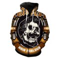 thumbnail image 1 of Sudadera con capucha y cremallera para hombre, diseño de barbero de dibujos animados, con estampado 3D, informal, moderna, para adolescentes, unisex, estilo Harajuku, con capucha, para primavera, 1 of 6