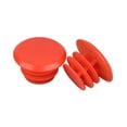 thumbnail image 4 of OUNONA Red Plastic Handlebar End Caps Lightweight Bike End Caps for 22Mm Diameter Bars, 4 of 8