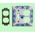thumbnail image 2 of Vintage Switch Plate White Delft Porcelain Toggle/Outlet Renovators Supply, 2 of 2