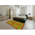 thumbnail image 5 of Ahgly Company Machine Washable Indoor Rectangle Transitional Pistachio Green Area Rugs, 2' x 4', 5 of 7