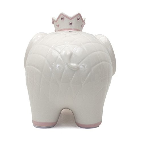 NEW Child To Cherish Pink Coco Elephant Coin Bank 