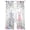 White, variant on Gnomes Easter Sheer Curtains 63 Inch Length 2 Panels Set, Colorful Spring Floral Weeping Eggs Wooden Voile Window Treatment Rod Pocket Curtains Sheers Drapes for Bedroom/Living Room/Kitchen 52x"63"x2