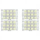 thumbnail image 2 of 8X DC 3V 5V 12 LED Super Brillante Blanco Piraña LED Placa de Circuito Luces LED Luz, 2 of 5