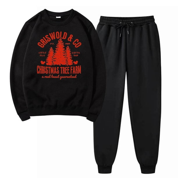 Puntoco Conjunto deportivo de pantalones deportivos informales con cuello redondo y sólido para mujer Puntoco Puntoco-8372