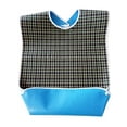 thumbnail image 1 of SHAR 1pcs Waterproof Adult Bibs Catcher Protector Disability Reusable Washable Clean，Green, 1 of 5