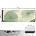 thumbnail image 5 of Kitchen Rugs Sets Of 2,Green Tie Dye Overlay Pattern Anti Fatigue Kitchen Mat Rugs Non Slip Washable,Decorative Kitchen Floor Mats for Kitchen,Sink,Laundry,17"x47"+17"x47", 5 of 5