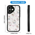thumbnail image 2 of Hello kitty iPhone 16 Silicone Phone Case Apple Leather Protective Case Suitable for iPhone 16, 2 of 5