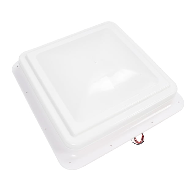 RV Roof Vent Fan, Weather Resistant Excellent Sealing RV Air Vent Exhaust Fan 340 X 340mm Versatile Adjustable Angle with Support Rod for Boat