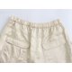 thumbnail image 4 of HH TRAF Pantalones cargo con textura de satén de seda versátiles a la moda para mujer, elegantes, con cintura elástica, con múltiples bolsillos, hasta el tobillo, 4 of 4
