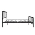 Mainstays Farmhouse Metal Bed, King, Black