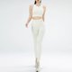 thumbnail image 4 of Traje deportivo para mujer, ropa interior para yoga, correr, sujetador de choque, pantalones ajustados para levantar piernas y caderas, base ajustada, pantalones de nueve minutos, 4 of 5