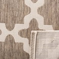 thumbnail image 5 of SAFAVIEH Courtyard Amanda Geometric Indoor/Outdoor Area Rug, 5'3" x 7'7", Brown/Bone, 5 of 13