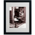 thumbnail image 2 of Trademark Fine Art 'Paris Cafe' Matted Framed Art by Kathy Yates, 2 of 2