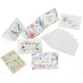 thumbnail image 2 of 24Pcs Greeting Cards Blank Gift Paper for Festival Present with Envelopes and StickerThank You, 2 of 8