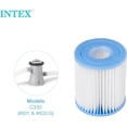 thumbnail image 4 of Intex Pool Cartridge Filter 29007E Filter H for New 2015 Pools - Pack of Twelve, 4 of 5