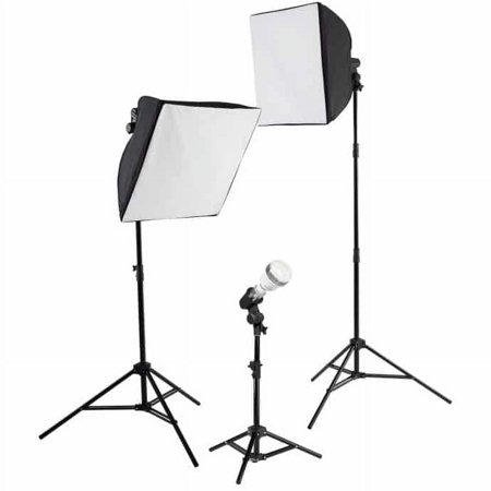 UPC: 0812735027142 | Westcott uLite 3-Light Collapsible Softbox Kit with LED Bulbs Westcott