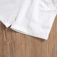 thumbnail image 6 of NOLDARES Baby Boy Summer Clothes Police Car Print Short Sleeve T-Shirt Elastic Shorts Outfit Blazer,12-18 M, 6 of 7