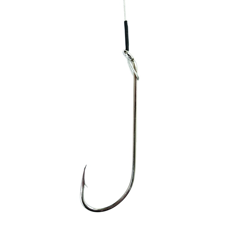 Eagle Claw 422NWH-3/0 Snells Nylawire Size 3/0 Fishhooks 