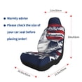 thumbnail image 5 of Sikiie Mallard Duck With American Flag Car Seat Covers 2PCs Front Car Seat Covers Universal fit for Most Cars SUVs and Trucks-1, 5 of 9