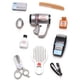 thumbnail image 5 of Set de peluquería para niños, juego de simulación de corte de pelo, ciencia y educación, juego de herramientas de peluquería, juguetes multifuncionales de estilista., 5 of 8
