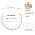 thumbnail image 7 of AYYUFE Bohemia Handmade Shell Necklace Wax Cord Women Choker Charm, 7 of 7